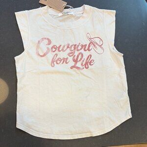 Project Social T Cowgirl for Life Top